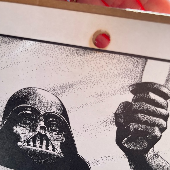 Original 1977 Star Wars coloring poster from Craft Master. - Picture 4 of 8